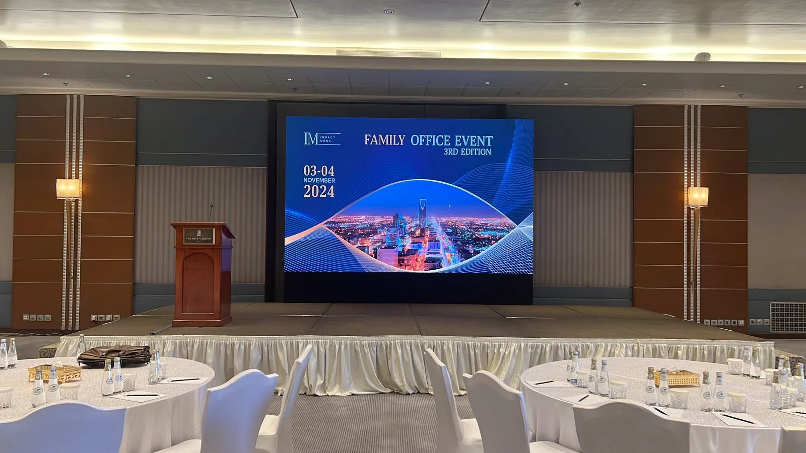 Rush event LED screen